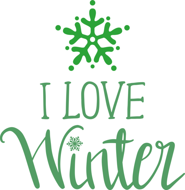 Transparent Christmas Leaf Plant stem Logo for Hello Winter for Christmas