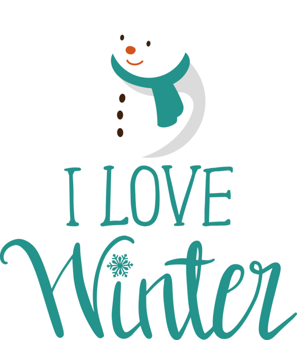 Transparent Christmas Logo Smile Happiness for Hello Winter for Christmas