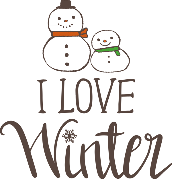 Transparent Christmas Cartoon Meter Line for Hello Winter for Christmas