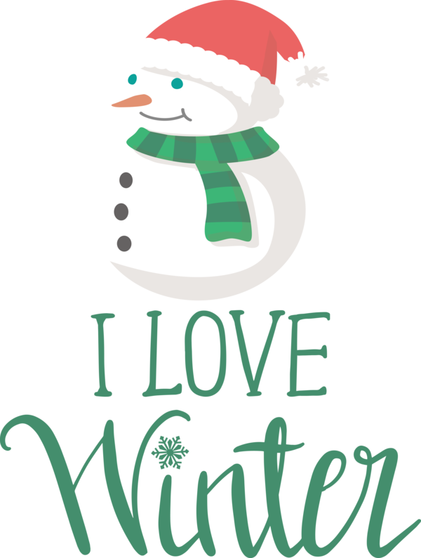Transparent Christmas Logo Character Green for Hello Winter for Christmas