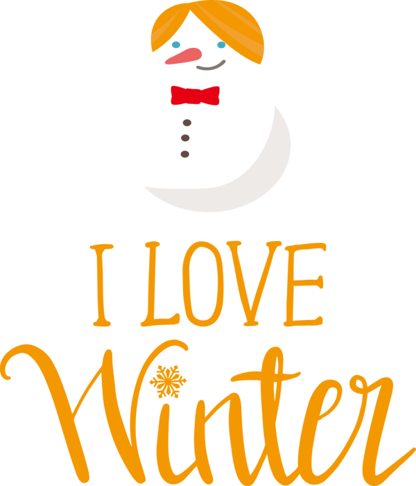 Transparent Christmas Logo Happiness Yellow for Hello Winter for Christmas
