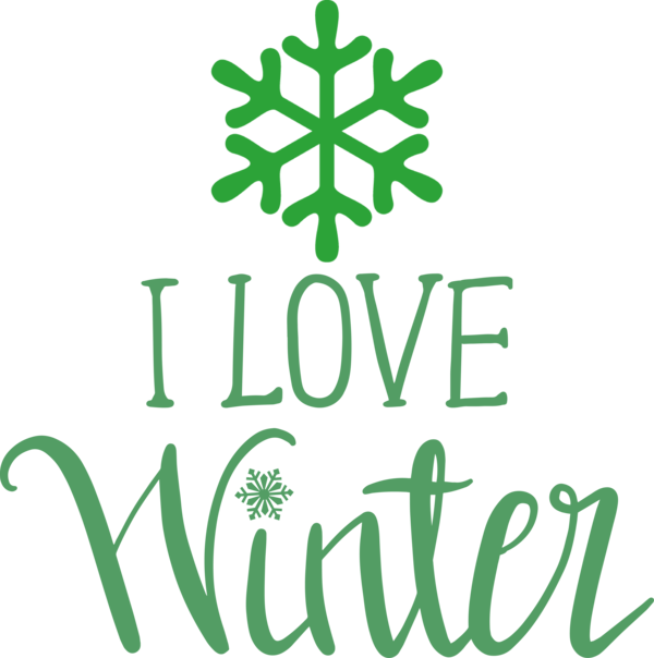 Transparent Christmas Plant stem Leaf Logo for Hello Winter for Christmas