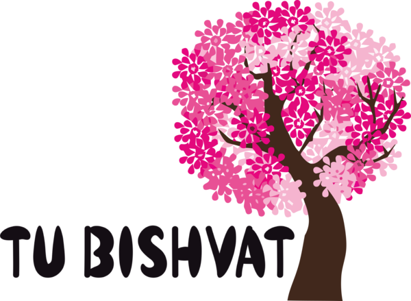 Transparent Tu Bishvat Cartoon Drawing Silhouette for Tu Bishvat Tree for Tu Bishvat