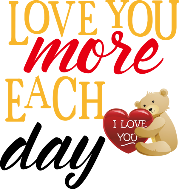 Transparent Valentine's Day Logo Teddy bear Meter for Valentines Day Quotes for Valentines Day