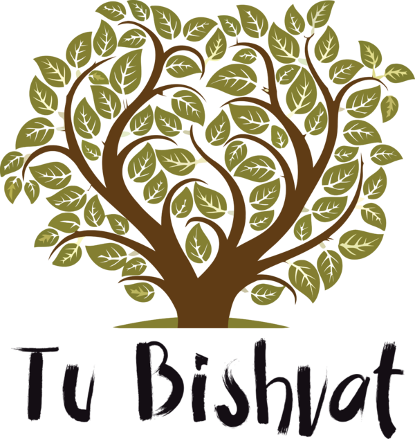Transparent Tu Bishvat Royalty-free Text for Tu Bishvat Tree for Tu Bishvat