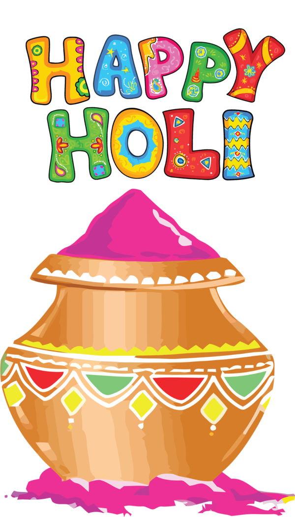 Transparent Holi T-shirt Printed T-shirt Clothing for Happy Holi for Holi