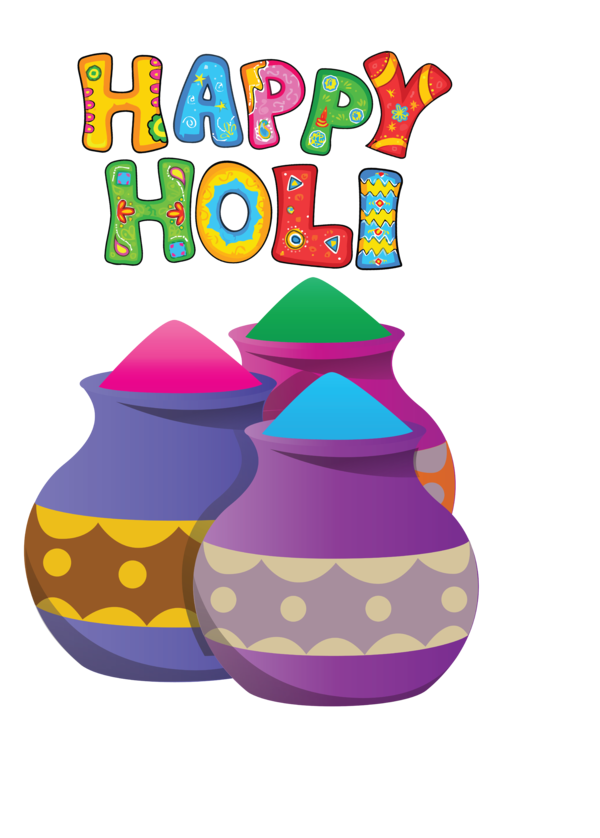 Transparent Holi Drawing Line art Festival for Happy Holi for Holi