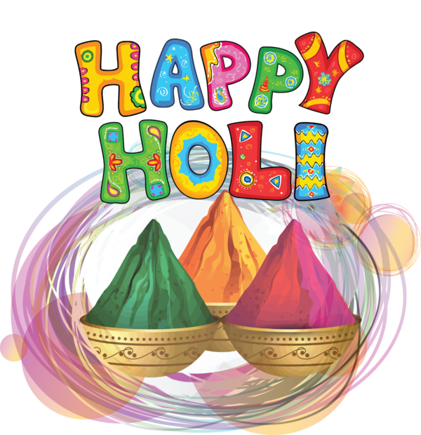 Transparent Holi Party hat Hat Meter for Happy Holi for Holi
