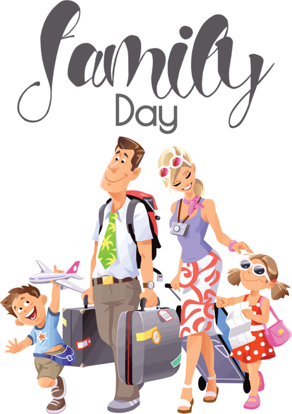 Transparent Family Day Package tour Travel Family travel for Happy Family Day for Family Day