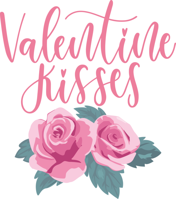 Transparent Valentine's Day Floral design Garden roses Flower bouquet for Kiss for Valentines Day