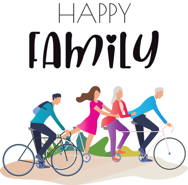 Transparent Family Day Design Logo Royalty-free for Happy Family Day for Family Day