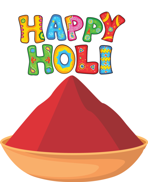 Transparent Holi Line Meter Mitsui cuisine M for Happy Holi for Holi