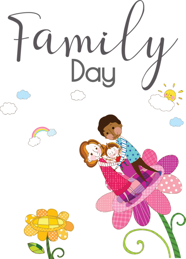 Transparent Family Day Design Family for Happy Family Day for Family Day