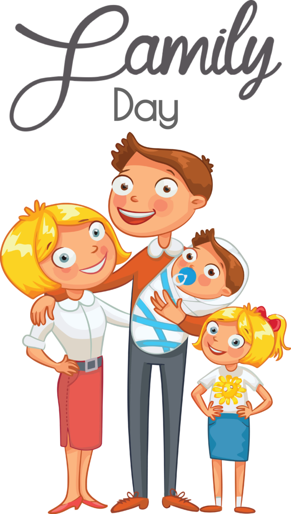 Transparent Family Day Family Cartoon for Happy Family Day for Family Day