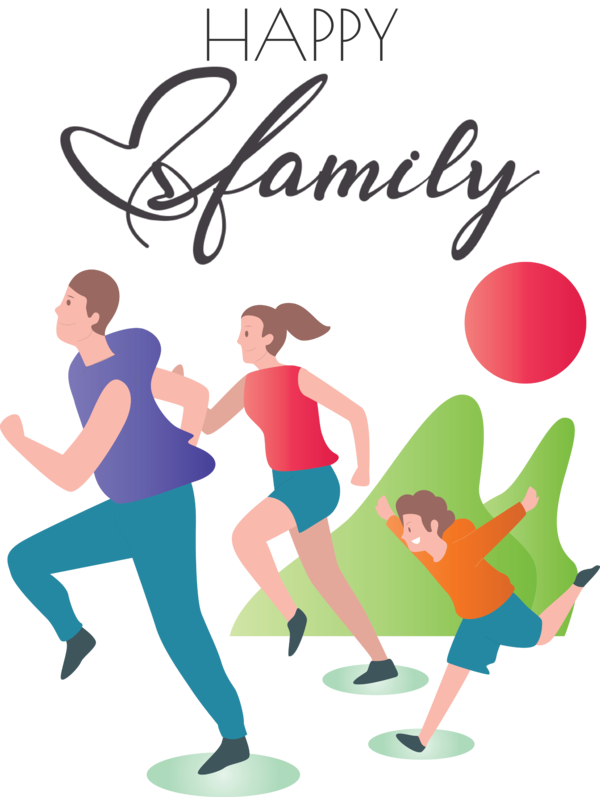 Transparent Family Day Infographic Personality Logo for Happy Family Day for Family Day
