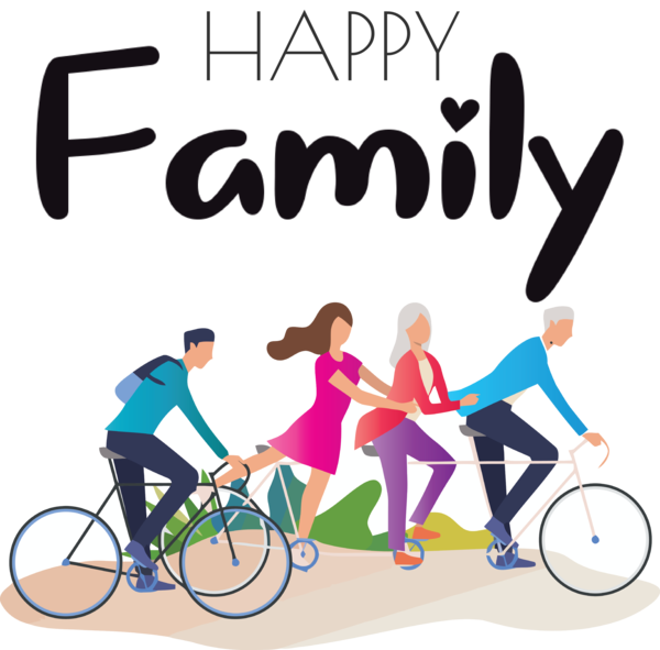 Transparent Family Day Design  Royalty-free for Happy Family Day for Family Day