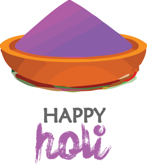 Transparent Holi Logo Meter Design for Happy Holi for Holi