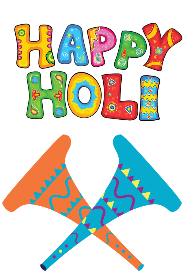 Transparent Holi Visual arts Festival Drawing for Happy Holi for Holi