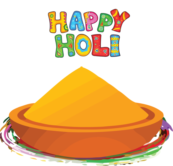 Transparent Holi Party hat Hat Line for Happy Holi for Holi