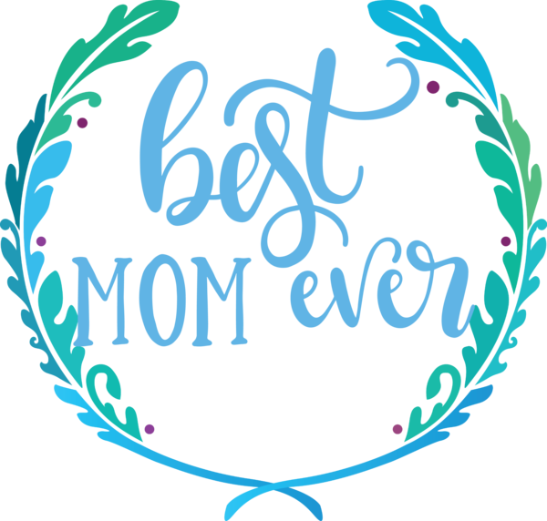 Transparent Mother's Day Picture frame Logo Film frame for Happy Mother's Day for Mothers Day