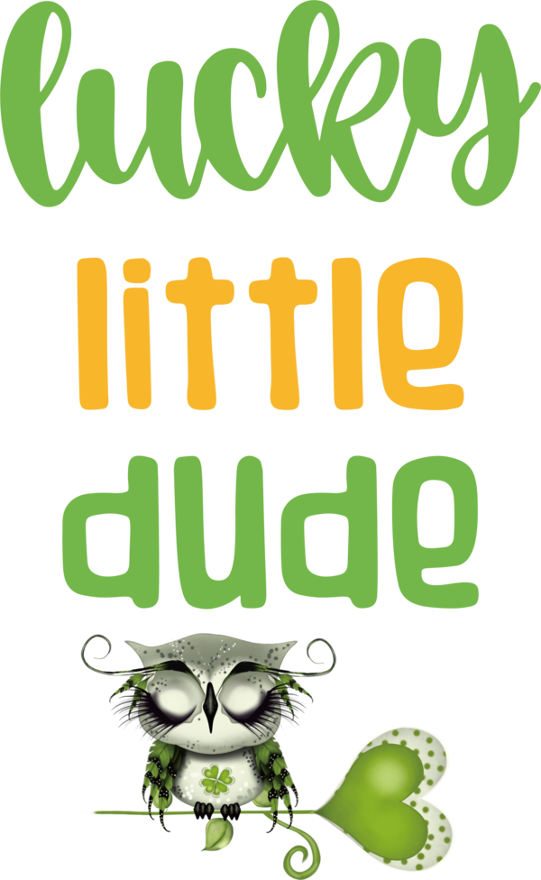 Transparent St. Patrick's Day Lucky Little Dude Logo Floral design for St Patricks Day Quotes for St Patricks Day