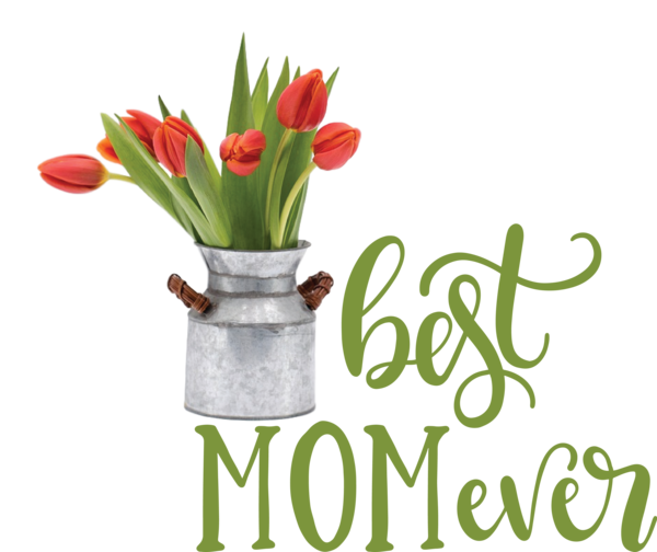 Transparent Mother's Day Mother's Day  Floral design for Happy Mother's Day for Mothers Day