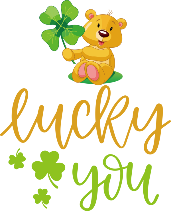 Transparent St. Patrick's Day Bears Floral design Meter for St Patricks Day Quotes for St Patricks Day