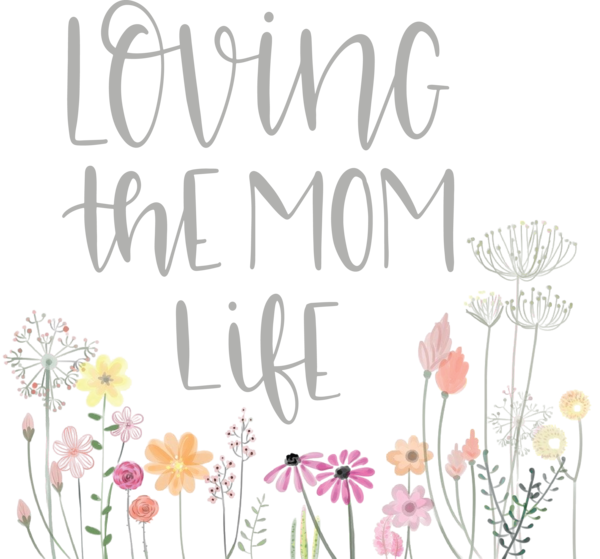 Transparent Mother's Day stock.xchng Printing Poster for Love You Mom for Mothers Day