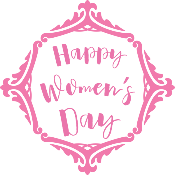 Transparent International Women's Day Logo Cartoon Drawing for Women's Day for International Womens Day