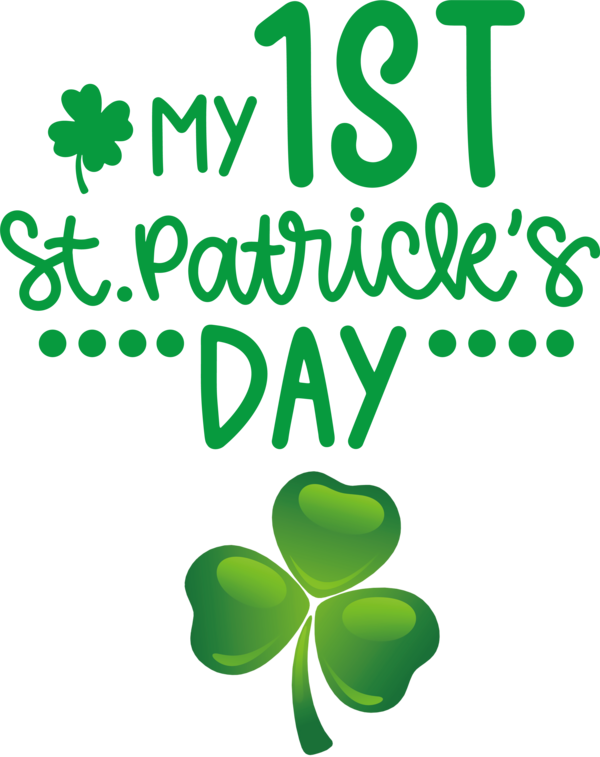 Transparent St. Patrick's Day Leaf Plant stem Logo for St Patricks Day Quotes for St Patricks Day