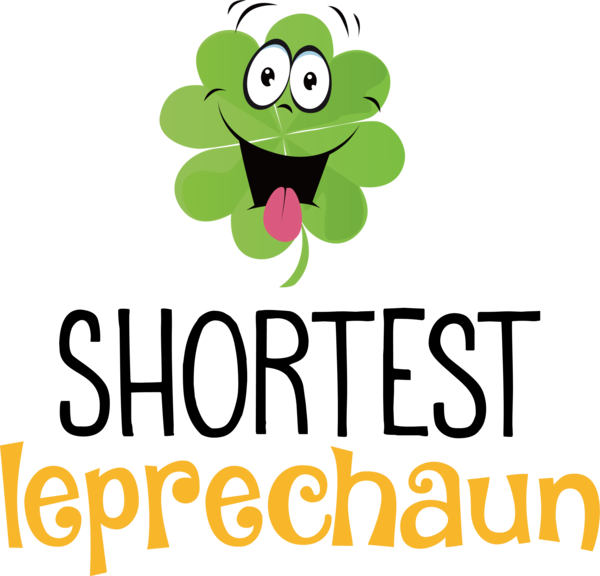 Transparent St. Patrick's Day Logo Meter Cartoon for Leprechaun for St Patricks Day