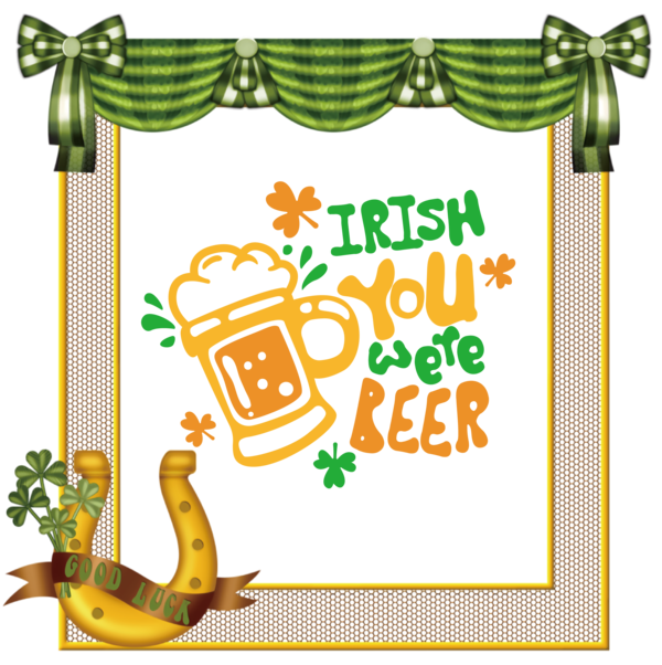 Transparent St. Patrick's Day Drawing 2021 Calendar System for Green Beer for St Patricks Day