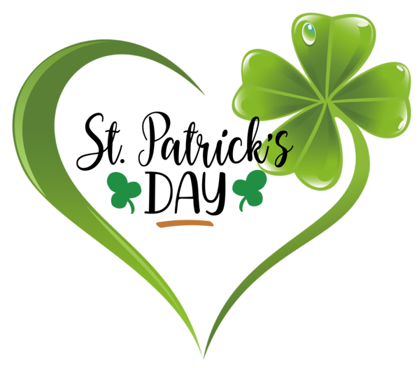 Transparent St. Patrick's Day Insect Pollinator Leaf for Saint Patrick for St Patricks Day