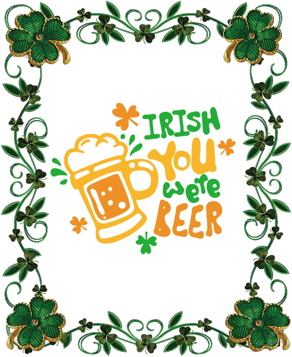 Transparent St. Patrick's Day Saint Patrick's Day Holiday Leprechaun for Green Beer for St Patricks Day