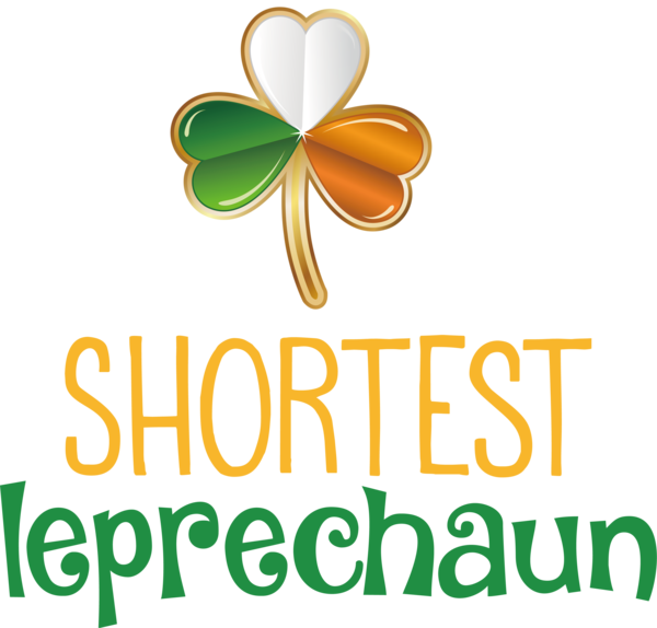 Transparent St. Patrick's Day Logo Butterflies Symbol for Leprechaun for St Patricks Day