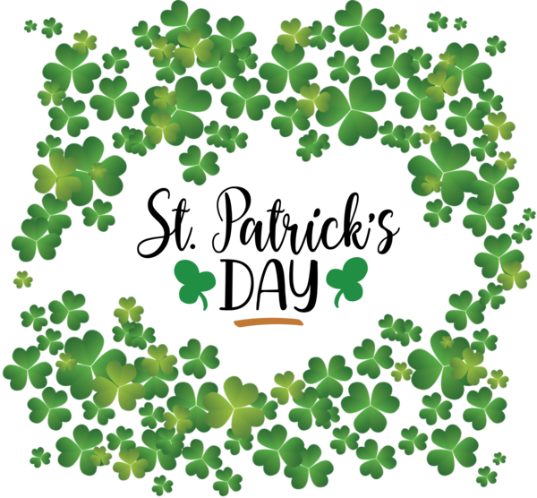 Transparent St. Patrick's Day Saint Patrick's Day Shamrock National ShamrockFest for Saint Patrick for St Patricks Day