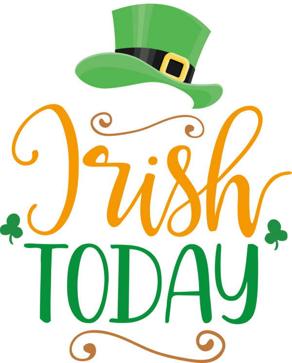 Transparent St. Patrick's Day Logo Green Line for St Patricks Day Quotes for St Patricks Day