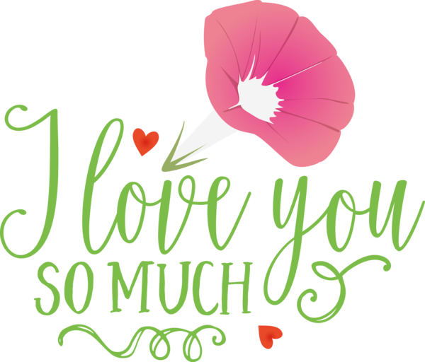 Transparent Valentine's Day Cut flowers Logo Floral design for Valentines Day Quotes for Valentines Day