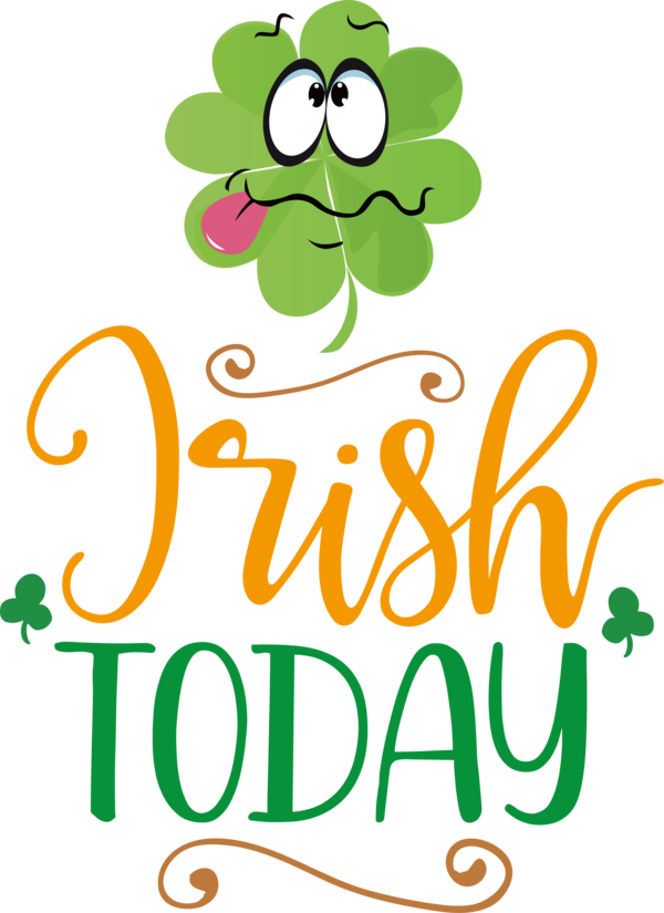Transparent St. Patrick's Day Leaf Plant stem Flower for St Patricks Day Quotes for St Patricks Day