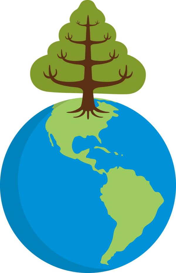 Transparent Arbor Day World World map for Happy Arbor Day for Arbor Day