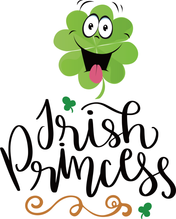 Transparent St. Patrick's Day Leaf Cartoon Flower for St Patricks Day Quotes for St Patricks Day