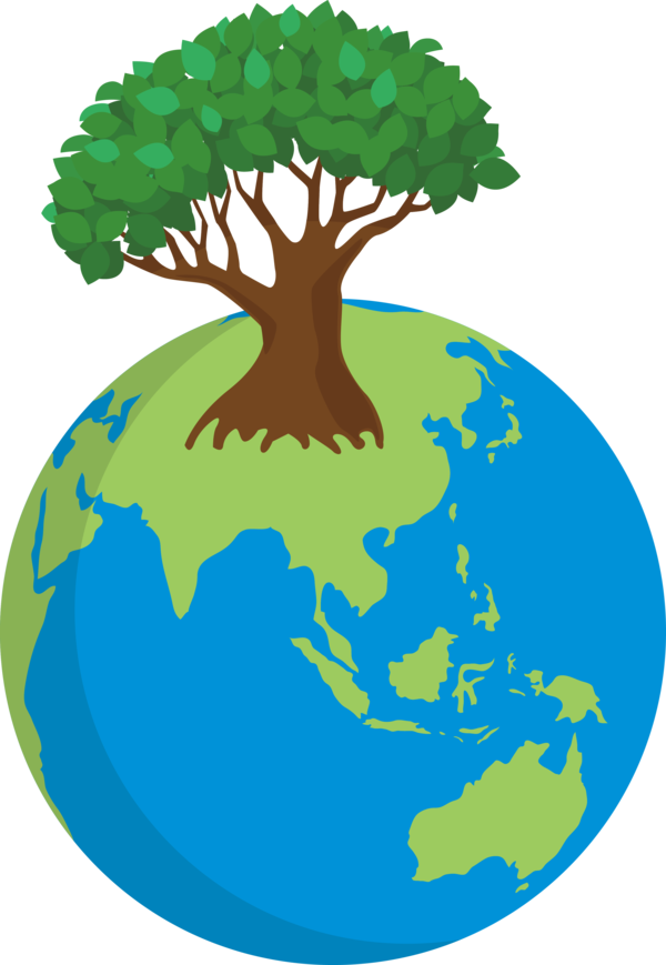 Transparent Arbor Day Earth Royalty-free Vector for Happy Arbor Day for Arbor Day