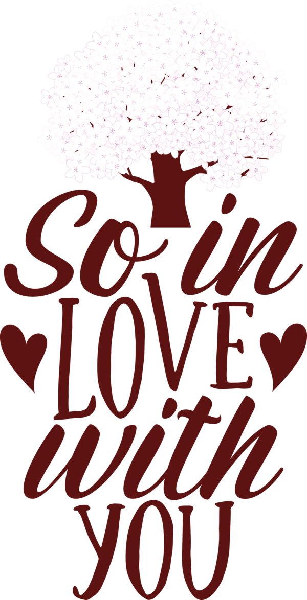 Transparent Valentine's Day Logo Calligraphy Meter for Valentines Day Quotes for Valentines Day