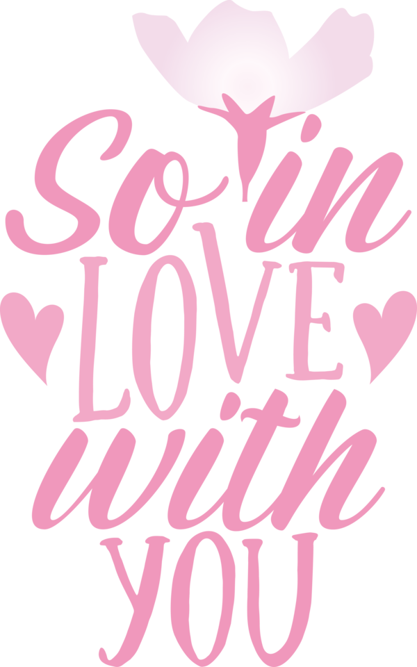 Transparent Valentine's Day Design Logo Calligraphy for Valentines Day Quotes for Valentines Day