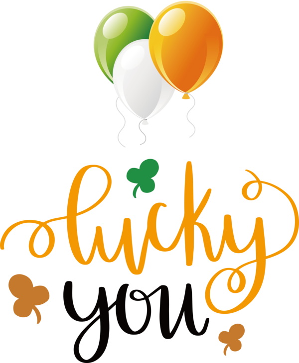 Transparent St. Patrick's Day Balloon Logo Human for St Patricks Day Quotes for St Patricks Day