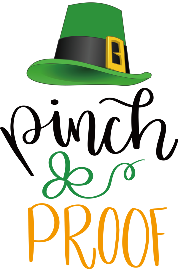 Transparent St. Patrick's Day Hat Logo Green for St Patricks Day Quotes for St Patricks Day