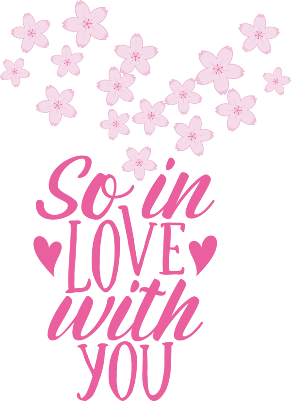 Transparent Valentine's Day Floral design Design Sticker for Valentines Day Quotes for Valentines Day