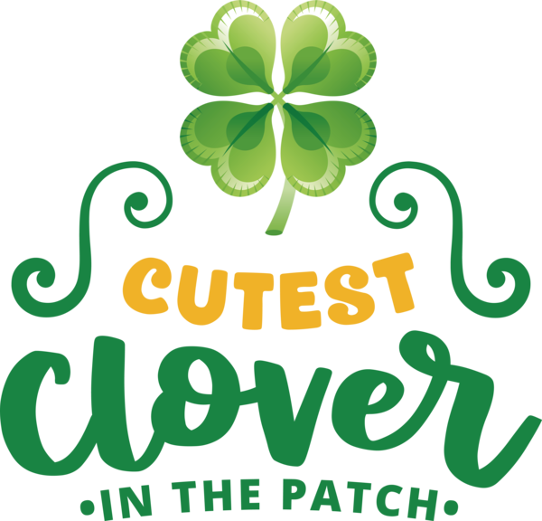 Transparent St. Patrick's Day Logo Symbol Clover for St Patricks Day Quotes for St Patricks Day
