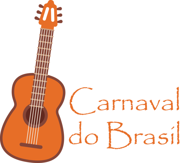 Transparent Brazilian Carnival Acoustic guitar Cider String instrument for Carnaval for Brazilian Carnival