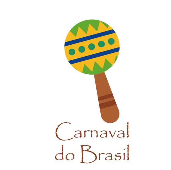 Transparent Brazilian Carnival Western Wall Logo Line for Carnaval for Brazilian Carnival